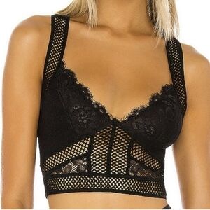 Free People | Sitting Pretty Lace V-Neck